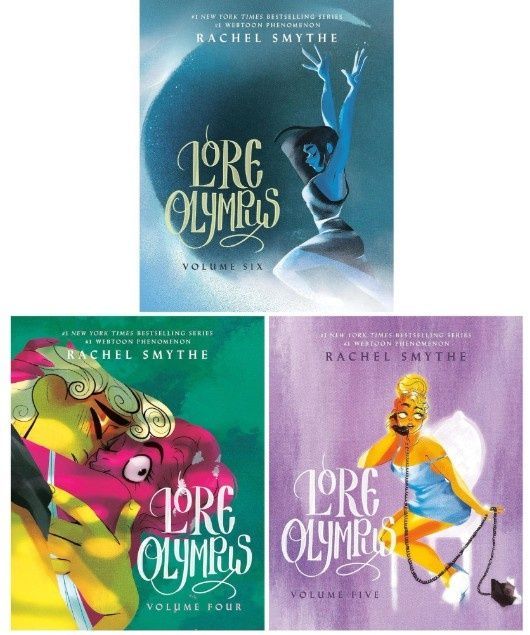 Lore Olympus 4-6 books collection, Rachel Smythe