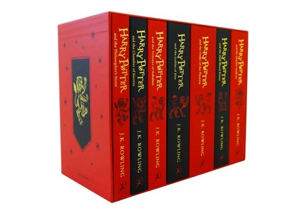 Harry Potter: Hogwarts House Editions - Gryffindor 7 Books Box  ENG-HUD-JKR-HPHEPB1 фото
