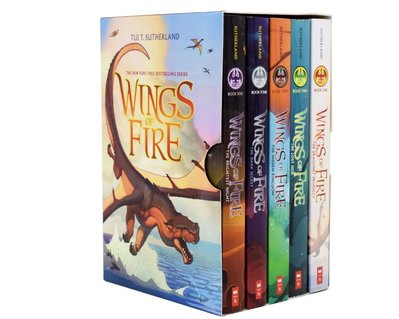 Wings of Fire 5 Books Box ENG-HUD-TIS-WOFP фото