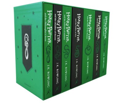 Harry Potter: Hogwarts House Editions - Slytherin 7 Books Box Set ENG-HUD-JKR-HPHEPB3 фото