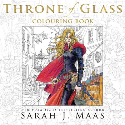 The Throne of Glass Colouring Book ENG-HUD-SJM-TOGCP фото