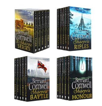 Bernard Cornwell The Sharpe Series 20 Books Collection ENG-HUD-BC-BC20 фото