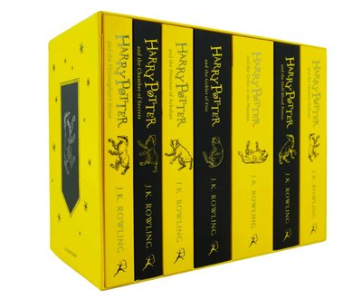 Harry Potter: Hogwarts House Editions - Hufflepuff 7 Books Box ENG-HUD-JKR-HPHEPB4 фото