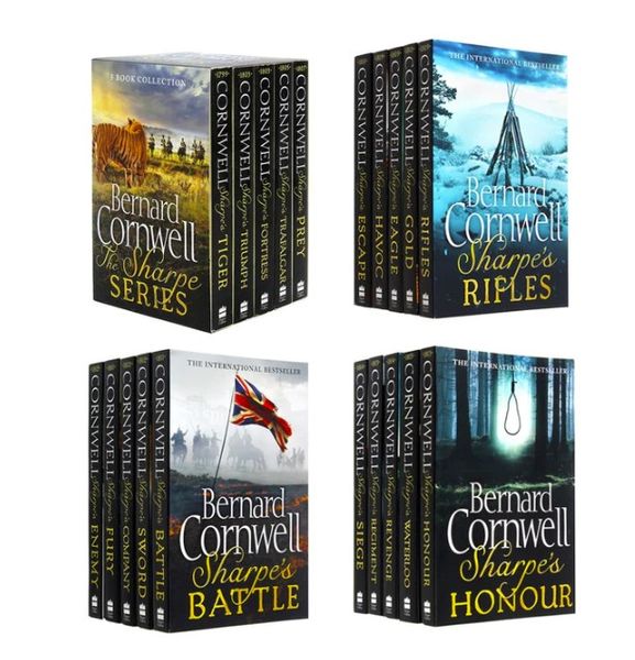 Bernard Cornwell The Sharpe Series 20 Books Collection ENG-HUD-BC-BC20 фото