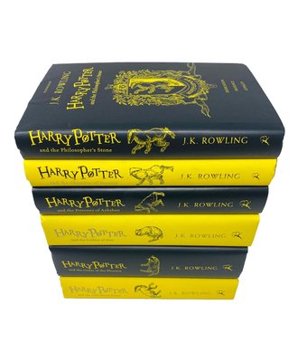 Harry Potter 6 Books Set Collection Hufflepuff Edition ENG-HUD-EVRN-JRK-HPHEHH фото