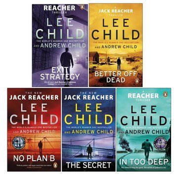Jack Reacher Collection 26-30 books collection ENG-HUD-SFA-GD2 фото