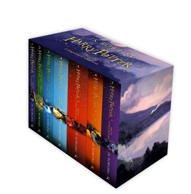 Harry Potter 7 Books Box ENG-HUD-JKR-HB7PCB фото