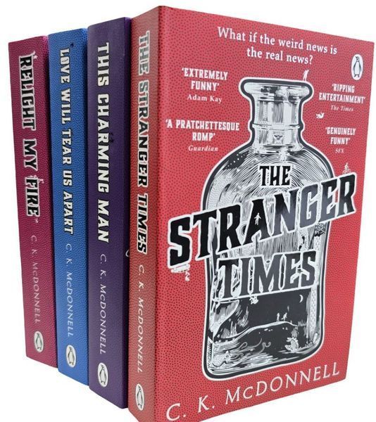 The Stranger Times Series by C. K. McDonnell 4 Books Collection ENG-HUD-ATG-SL13 фото