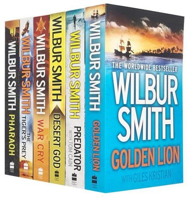 Wilbur Smith  6 Books Collection ENG-HUD-MM-FVJV35 фото
