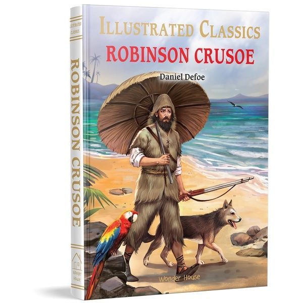 Robinson Crusoe llustrated llustrated Children edition ENG-HUD-MFR-RP107 фото