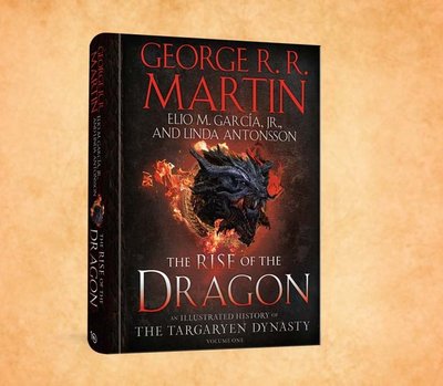 The Rise of the Dragon: New Illustrated edition ENG-HUD-GRRM-TROTDHE фото