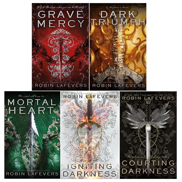 His Fair Assassin & Courting Darkness  5 Books Collection ENG-HUD-RL-A5BC фото