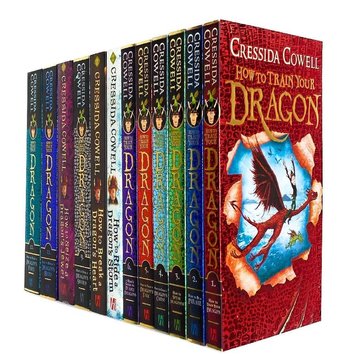 How to Train Your Dragon 12 Books Collection ENG-HUD-GJ-SHU29 фото