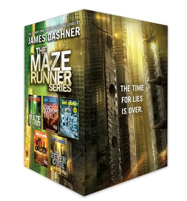 The Maze Runner Complete Collection Box (5 Books) ENG-HUD-JD-TMRHB фото