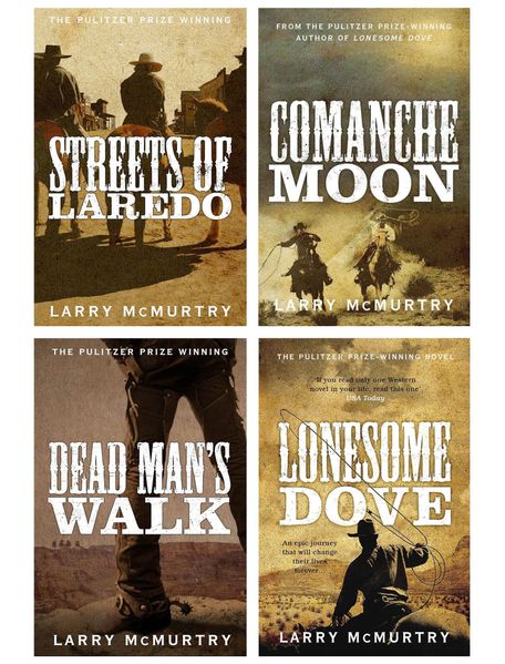 Lonesome Dove 4 Books Collection  ENG-HUD-CJ-GT3 фото