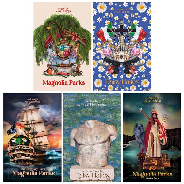 Magnolia Parks Universe 5 Books Original Cover Collection ENG-HUD-FD-DGA11 фото