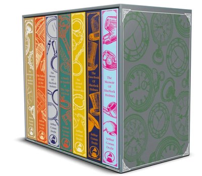 Sherlock Holmes Complete 7 Books Hardback  Box  ENG-HUD-SACD-SHC7BHC фото