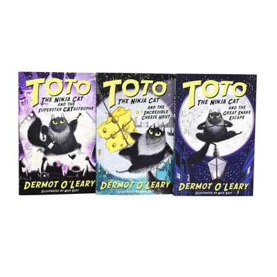 Toto the Ninja Cat 3 Books Collection  ENG-HUD-EO-TNC3 фото
