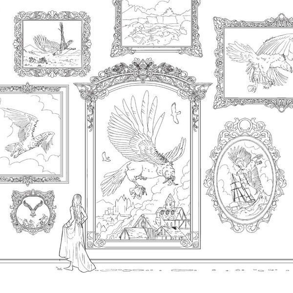 Shield of Sparrows: The Official Coloring Book ENG-HUD-FDL-A67 фото