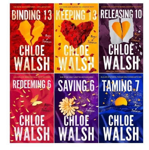 Boys of Tommen 6 Books Collection, Walsh Chloe