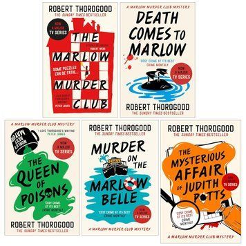 The Marlow Murder Club Mysteries  5 Books Collection ENG-HUD-LR-SWR12 фото