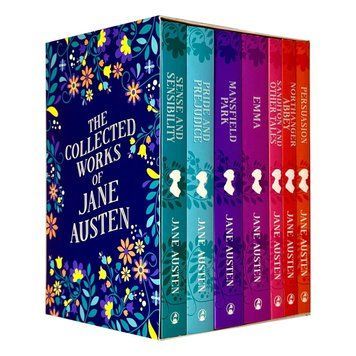 Works of Jane Austen 7 Books  Box ENG-HUD-SFA-GD10 фото