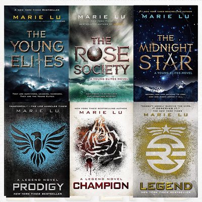 Legend & Young Elites 6 books collection ENG-HUD-ML-LYEP фото