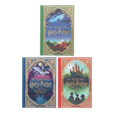 Harry Potter Mina Lima Edition 3 Books  Collection  ENG-HUD-RYB-IRF5 фото
