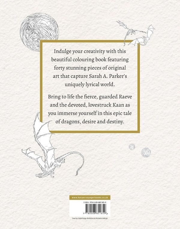 When the Moon Hatched The Official Colouring Book ENG-HUD-SA-RAE40 фото