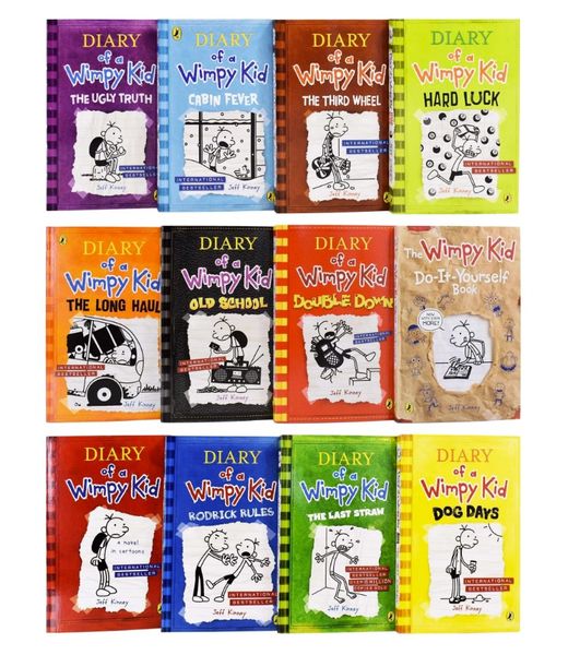 Diary of a Wimpy Kid Box of Books 12 Book Collection   ENG-HUD-JK-DOQK12 фото