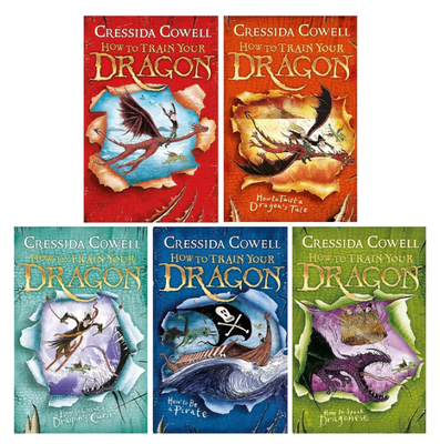How To Train Your Dragon 5 Books Collection ENG-HUD-CC-TYD5P фото