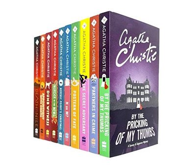 Hercule Poirot & Tommy and Tuppence Series 10 Books Collection ENG-HUD-AC-EPTT10BP фото