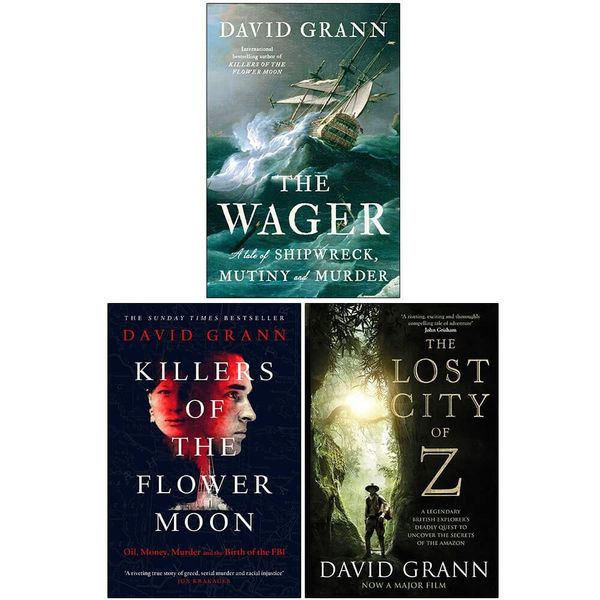 David Grann 3 Books Collection  ENG-HUD-DG-DG3BC фото