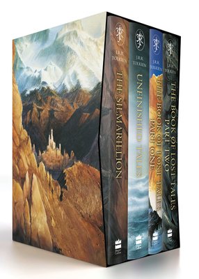 The History of Middle-earth by J. R. R. Tolkien Illustrated Box ENG-HUD-LNF-WSA5 фото