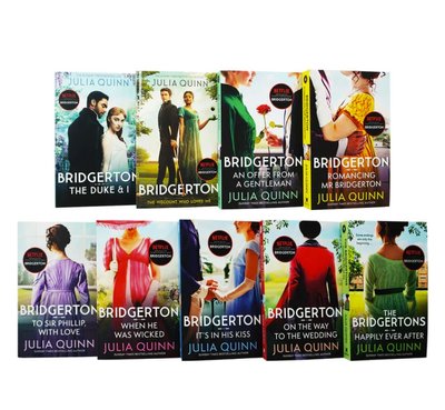 Bridgerton Books 1-9 Collection   ENG-HUD-JQ-BB9FC фото