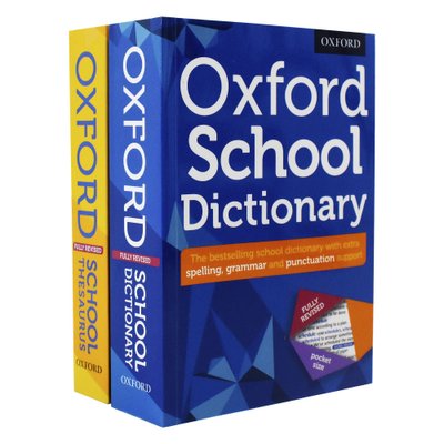 Oxford School Dictionary and Thesaurus 2 Books Set ENG-HUD-OD-2DCP фото