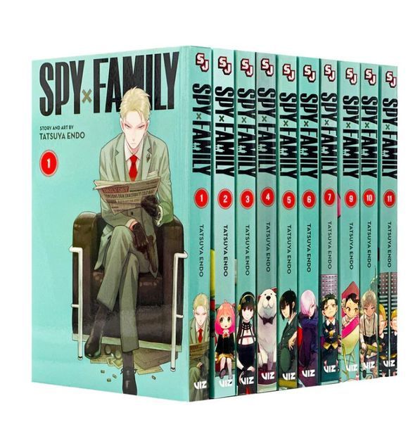 Spy x Family Collection 10 Books Collection ENG-HUD-JAD-AF78 фото