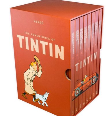 The Adventures of Tintin Compact Edition 8 Books Box  ENG-HUD-H-TAOHC фото