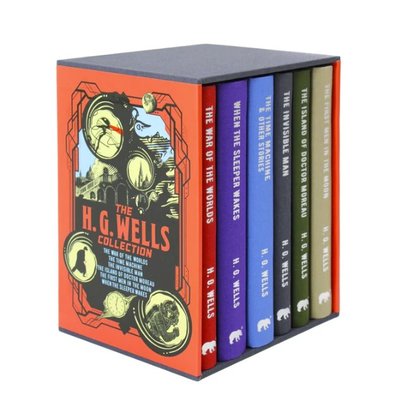 The H.G. Wells 6 Books Collection Box ENG-HUD-HGW-6BCH фото