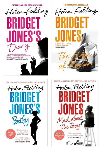 Bridget Jones 4 Books Collection