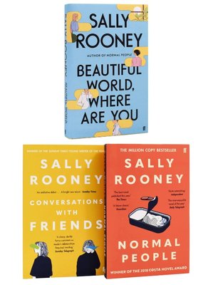 Sally Rooney 3 Book Collection  ENG-HUD-MM-FVJV27 фото