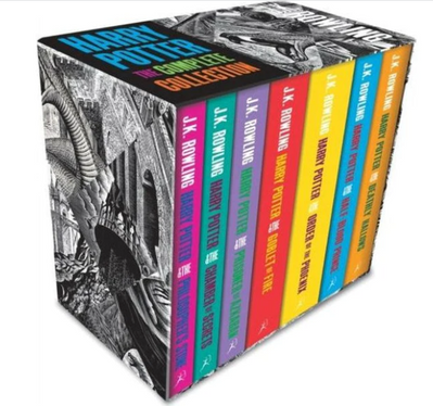 Harry Potter Adult Paperbacks Complete 7 Books Collection ENG-HUD-SC-EFW46 фото
