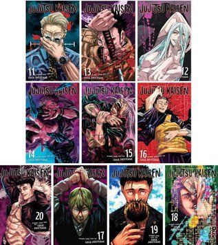 Jujutsu Kaisen 11-20 Books Collection ENG-HUD-JAD-AF82 фото