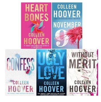 Colleen Hoover 5 Books Collection ENG-HUD-RSQ-SR126 фото