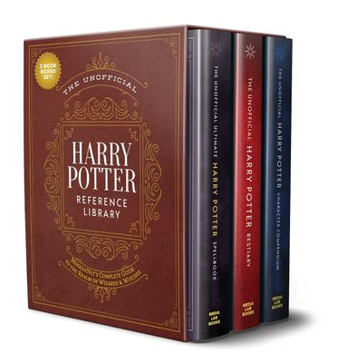 The Unofficial Harry Potter Reference Library (Hardcover Box) ENG-HUD-DLJ-DSF65 фото