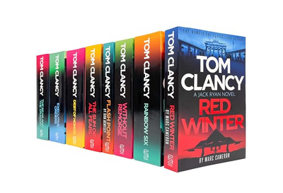 Tom Clancy 8 Books Collection Set ENG-HUD-MSR-EWS44 фото