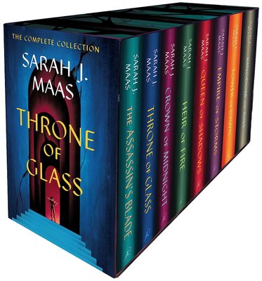 Throne of Glass Harcover Box New Covers ENG-HUD-SJM-TOGN8H фото