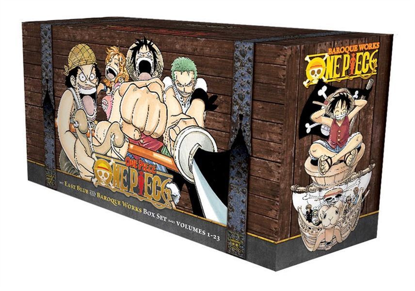 One Piece Box Set 1: Volumes 1-23 ENG-HUD-RSQ-SR178 фото