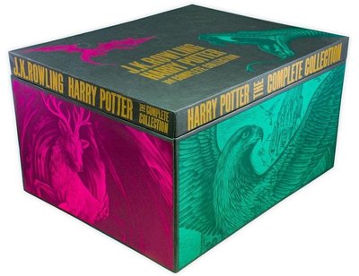 Harry Potter The Complete Collection box (adult hardback) ENG-HUD-JKR-THPHAB фото