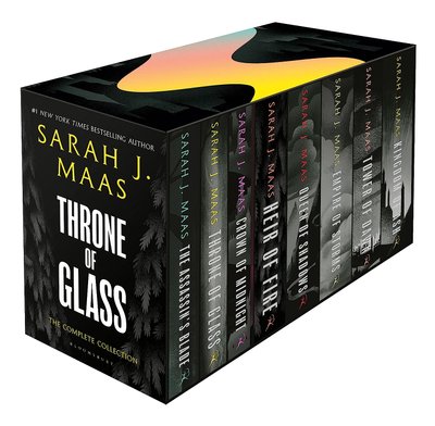 Throne of Glass Paperback  Box New Covers ENG-HUD-SJM-TOGN8PB фото